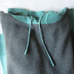 Teal and Gray Hoodie